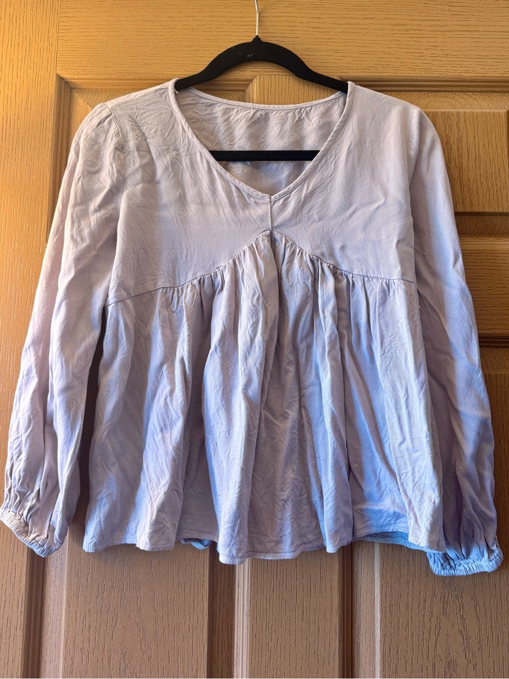 Light Blush Peasant Blouse - Women Tops